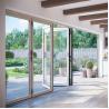 Buy cheap Exterior Plastic UPVC / Pvc Glass Sliding Folding Door Windproof from wholesalers