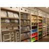 Buy cheap Garment Shop Metal Shelving Units With Wood Shelves 25mm Melamine MDF Board from wholesalers