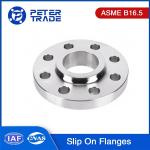Buy cheap Slip On Pipe Flanges ASME B16.5 Class 600LB Carbon Steel A105 SORF For Chemical from wholesalers