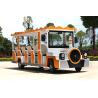Buy cheap Thomas Train Head Cartoon Electric Sightseeing Car Size 5430*1600*2050mm 14 seats from wholesalers