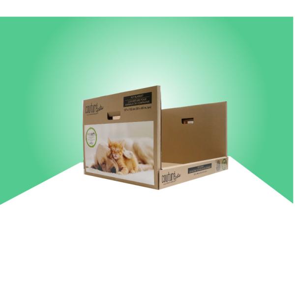 Buy cheap Heavy Duty Costco Double Wall PDQ Display Cardboard Tray For Fulfillment Pet Blanket from wholesalers