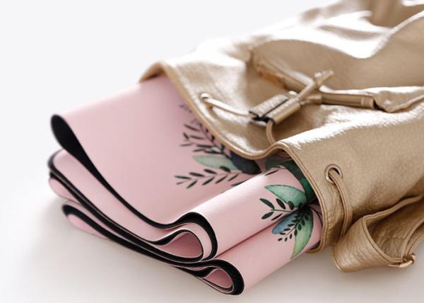 Buy cheap Thermal Plastic Elastomer Travel Yoga Mat , Folding Yoga Mat For Relaxation from wholesalers