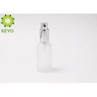 Buy cheap 1 OZ 30ml Frosted Glass Face Mist Bottle Round Shape With Sprayer product