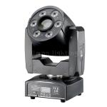 30W Spot+ 6x8W RGBW Wash Mini LED Moving Head Fixtures Stage Lighting