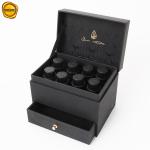 OEM Paperboard Essential Oil Packaging Box CMYK 4C Printing Gold Foil Stamping
