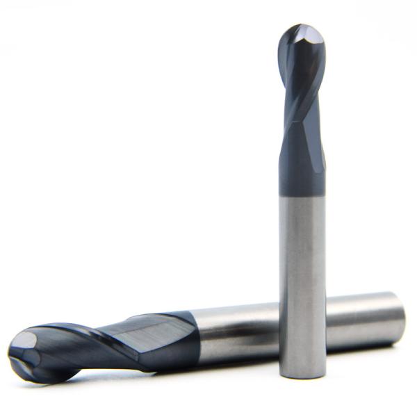 Buy cheap Solid Carbide Ball Nose Milling Cutter / Ball End Cutter HRC 45 55 60 65 from wholesalers