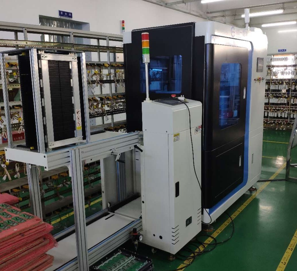 1.1KW Circular Blade Inline Vcut PCB Depaneling Machine