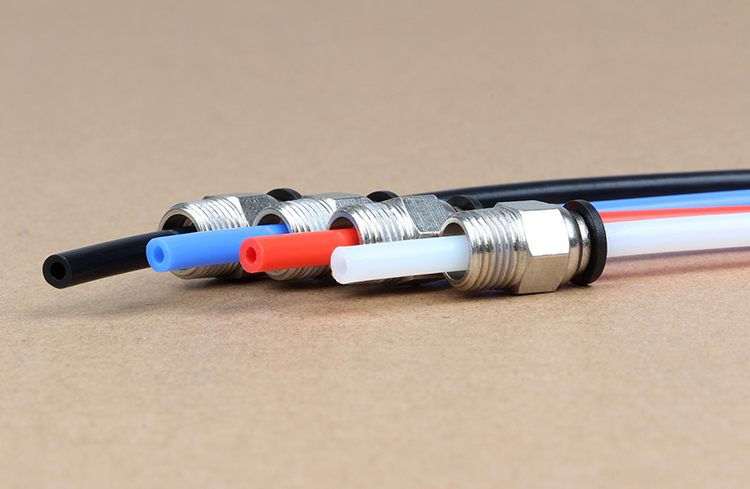 Red PTFE Corrugated Pipe for High Temperature Electric Industry -65- 260 ptfe tubing high Temperatur
