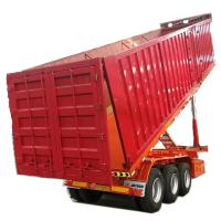 Buy cheap Suspension Mechanical Suspension Juyuan Trailer 80Ton Side Dump Truck Semi product
