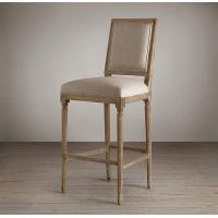 Buy cheap french retro bar chair bar chairs antique wooden bar stool wood bar stools product