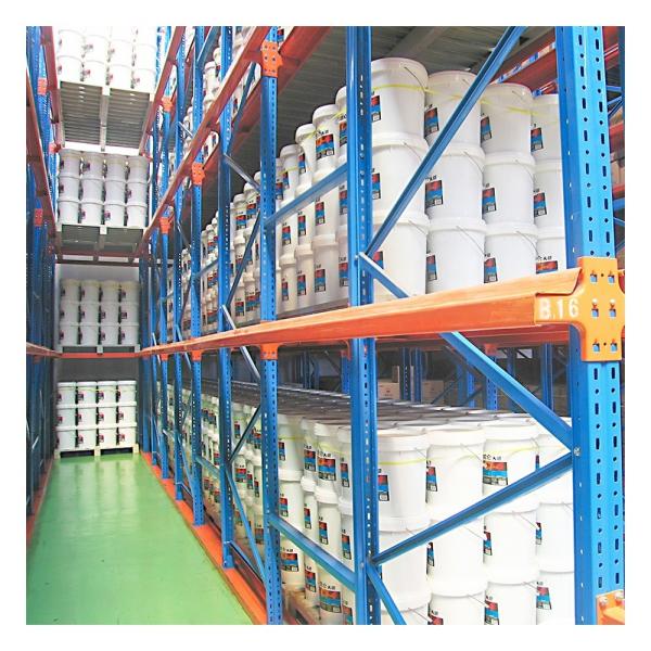 High Density Coating Material Storage Drive for Pallet Rack at USD31 per Pallet