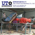 United Tech hot sale waste bed shredder/ double shaft shredder, waste furniture