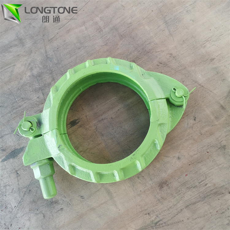 Dn125 5 Inch Heavy Duty Hose Clamps Forged steel For Concrete Pump