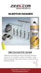 Fuel Injector Cleaning Choke Cleaning Car Care spray