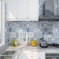 Buy cheap Modern Tile Mosaic Ceramic Wallpaper Roll for Kitchen Cupboard Cabinet Furniture product