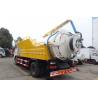 Buy cheap Sewage Vacuum Suction Truck With 4000 Liters High Pressure Cleaning Water Tank from wholesalers