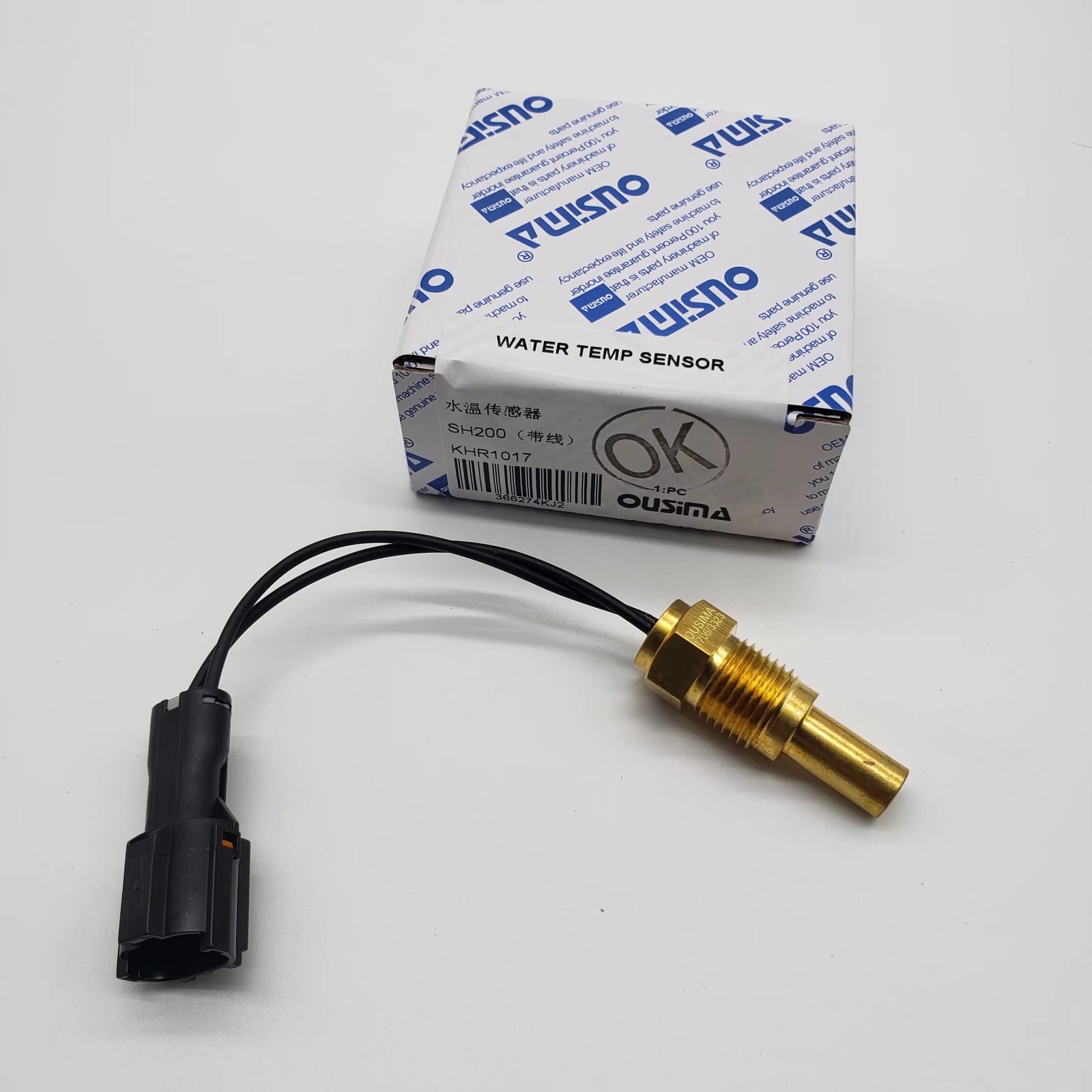 OUSIMA Water Temperature Sensor KHR1017 For SUMITOMO Excavator SH210-3 SH200 SH200A3 SH235 SH120 SH120A3 SH240A3