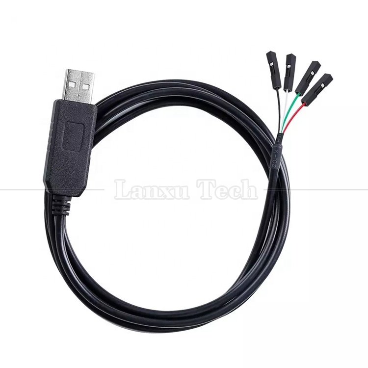 High Compatible WIN7 10 FTDI FT232 5V 3.3V USB to Uart TTL Serial Cable for Raspberry Pi