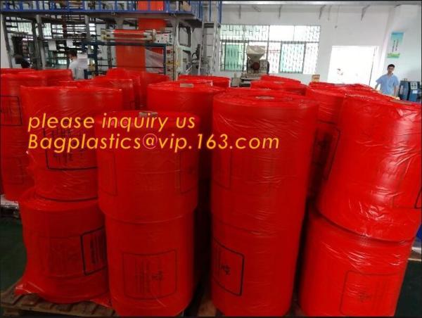 Buy cheap biohazard large plastic medical waste bag, Autoclave Biohazard Bag Plastic for Healthcare Medical Waste Bags, Biohazard from wholesalers