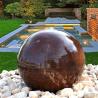 Buy cheap Fuxin Corten Steel Sphere Water Feature Garden Fountain Ball Shaped from wholesalers