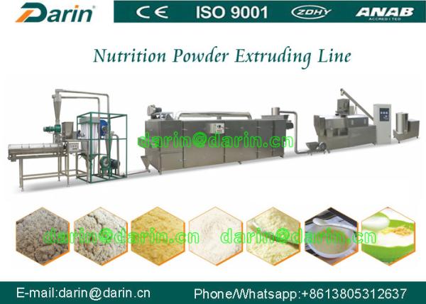 Buy cheap 150kg/hr Nutritional Rice Powder Food Extruder Machine Processing Line from wholesalers