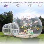 Outdoor Inflatable Bubble Tent Transparent Crystal Dome Inflatable Bubble Tent