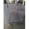 Buy cheap Warehouse Metal Storage Cage Wire Mesh Gitterbox Pallet Rack 500kg Capacity from wholesalers