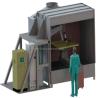 Buy cheap 40mm Stainless Steel Curtain Spray Booth 7KW For Painting Machine from wholesalers