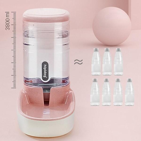 Buy cheap Anti Skid Dog Automatic Feeder Pet Water Feeding Combined Grain Storage Bucket from wholesalers