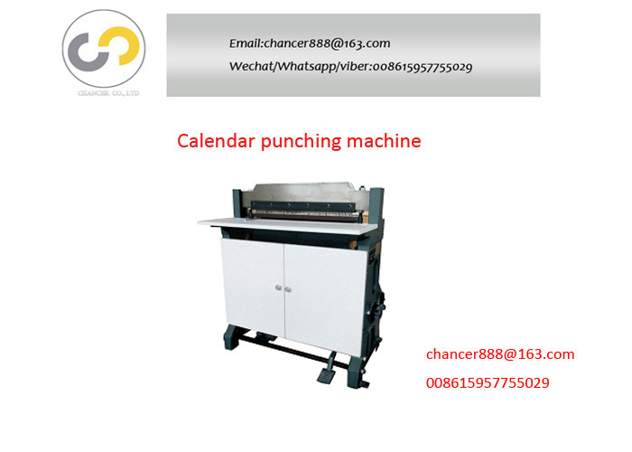 Hardcover punching machine for calendar, notebooks, bound-book