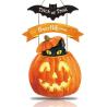 Buy cheap Customized Wood Pumpkin Sign Front Door Decor from wholesalers