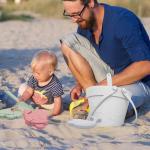 Unisex Child Summer Silicone Sea Sand Bucket Set For Beach