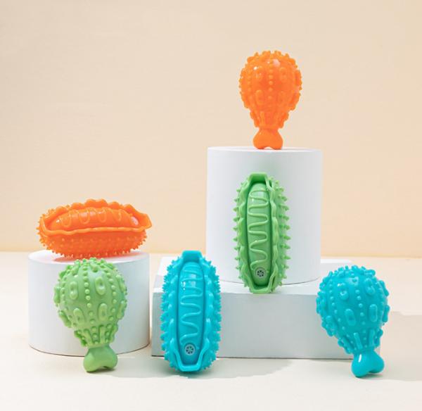 Buy cheap Rubber Squeaky Dog Ball Teething Trainning For Small Medium Puppies from wholesalers