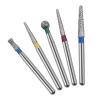 Buy cheap Round Diamond Dental Carbide Burs Multipurpose Length 16-19mm from wholesalers