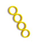 REACH Certified Nbr Hnbr Rubber O-Ring Seals for Multiple Sizes AS568 PG