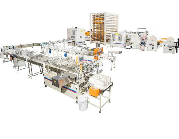 Buy cheap Low Noise Tissue Paper Production Line Cooperates Smoothly 380V / 50HZ 4.8 KW from wholesalers