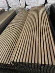 Eco Sound Absorption Oak Veneer Wooden Acoustic Panel 21mm