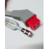 Buy cheap ISO13485 Approved Nibp Cuff Connectors 2.5M Tube Red Plastic Connector from wholesalers