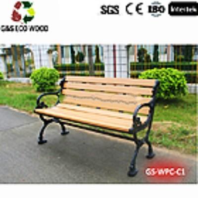 Buy cheap Solid Plastic Outdoor Park WPC Chair Polymers WPC Garden Bench Wood Plastic Composite from wholesalers