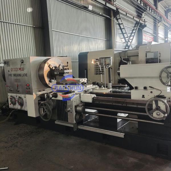Buy cheap QK1332 CNC Pipe Threading Lathe Machine 320mm Max Threading from wholesalers