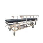 Stainless Steel Manual Adjustable Height Emergency Ambulance Stretcher Trolley