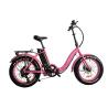Buy cheap Folding Fat Tire Electric Mountain Bike Full Suspension 20 Inch Thick Tyre Electric Bike from wholesalers