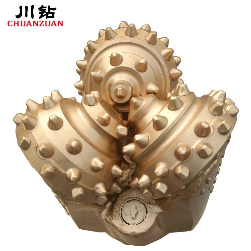 IADC 547 Roller Cone Bit 8 1/2'' Tricone Roller Bit For Oil / Natural / Gas