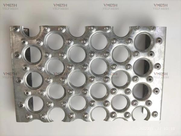 Buy cheap Aluminum 3.5mm Round Hole Non Slip Resistant Safety Grating For Stair Treads from wholesalers