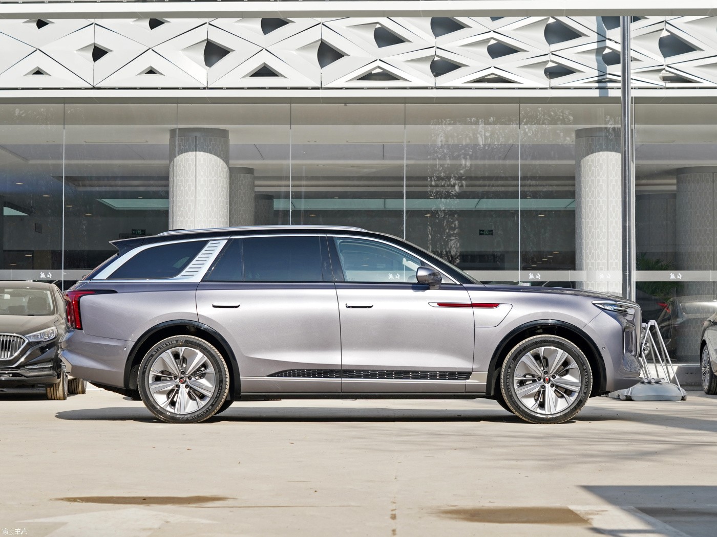 chinese-made Large SUV new electric car high speed electric Hongqi E-HS9 2021 510km Qichang six-seater version used car new car