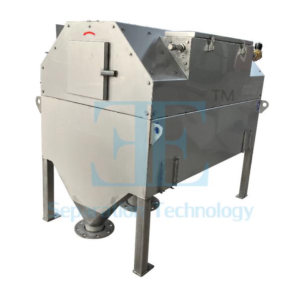 Buy cheap Self Cleaning Rotary Drum Screen D600*L1500 For Wastewater Treatment from wholesalers
