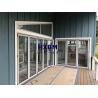 Buy cheap 60mm Depth Aluminum Folding Doors Double Glazed Building Contractors Applied from wholesalers