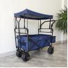 Buy cheap Collapsible Camping Cart Beach Trolley Cart With Roof Dollies Folding Wagon from wholesalers