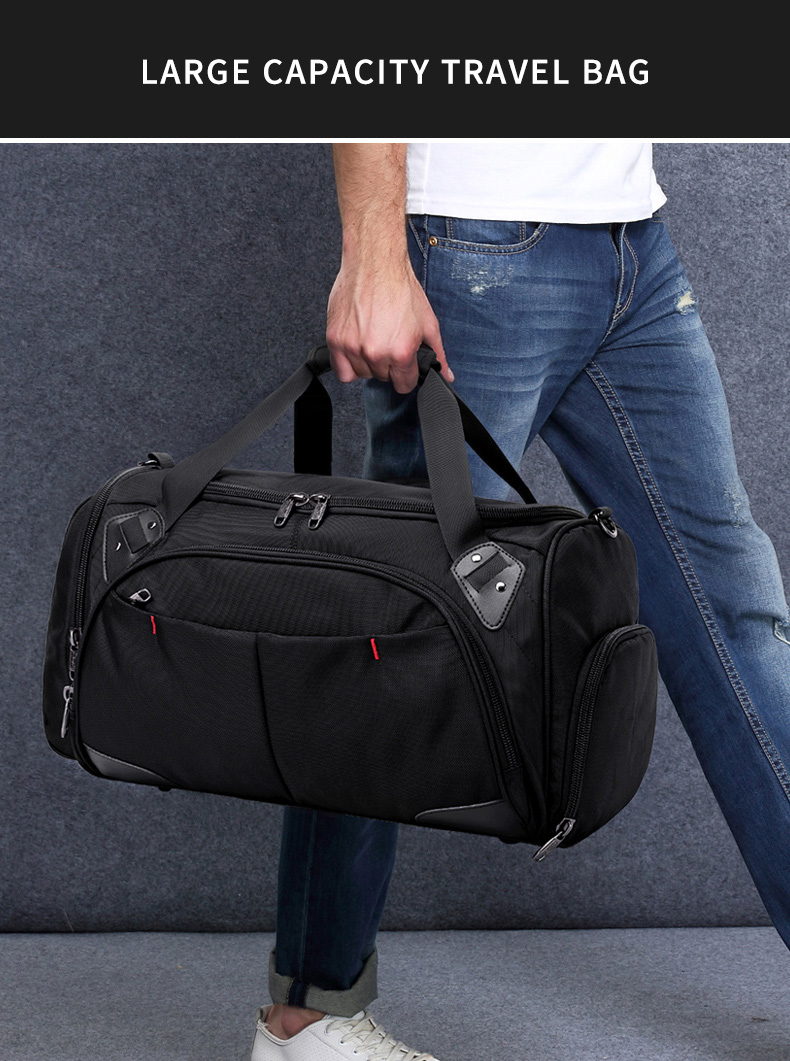 Anti Scratch 100l Duffle Bag Gym Sports Bag With Shoe Compartment Customized