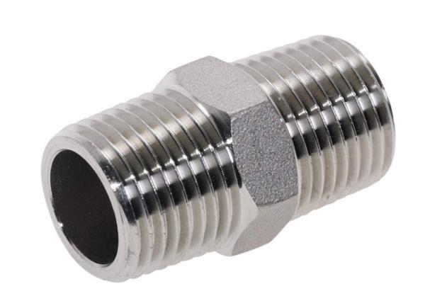 Buy cheap 3/4" Male To 3/4"Male Swagelok Hex Nipple , Stainless Steel Npt Hex Nipple from wholesalers